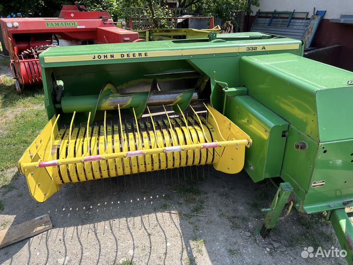 Пресс-подборщик John Deere 332 A, 2008