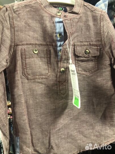 Новые рубашки для мальчиков