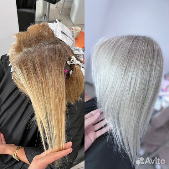 Сложное окрашивание волос