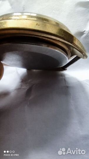 Часы ракета СССР позолота