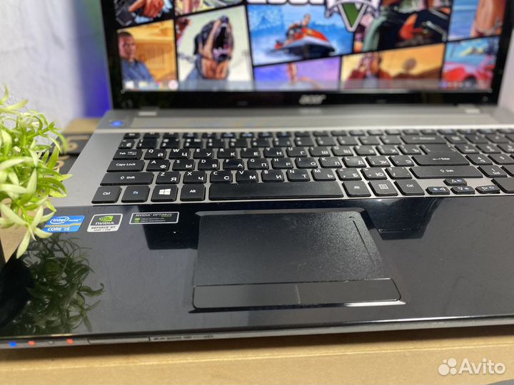 Игровой ноутбук Acer 2видеокарты/core i5/1.3TB