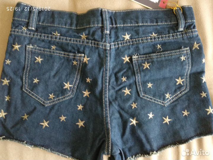 Шорты джинсовые новые