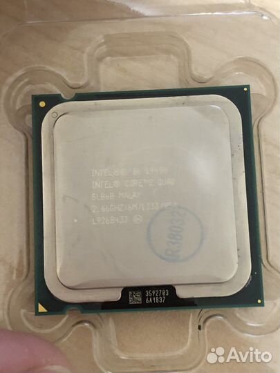 Процессор intel core 2 quad q9400 lga775