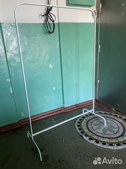 Вешалка напольная IKEA белая