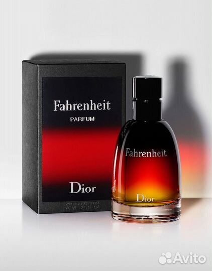 Dior Fahrenheit Parfum мужской 75ml