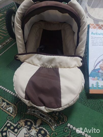 Коляска 3 в 1 бу игровой коврик в подарок