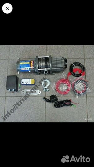 Лебедка электрическая 12V Electric Winch 4000lbs
