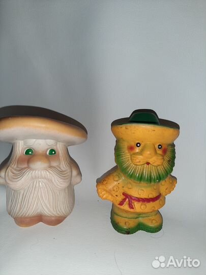 Резиновые игрушки пищалки СССР