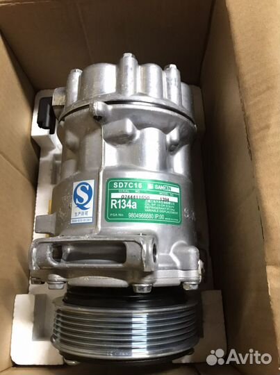 Компрессор кондицыонера Пижо-Ситроэн