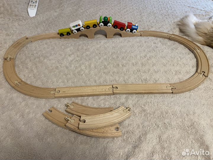 Деревянная железная Дорога IKEA brio