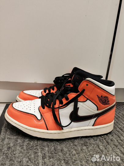 Оригинальные Air Jordan 1 mid Turf Orange 42 EUR