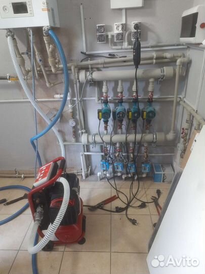 Промывка отопления