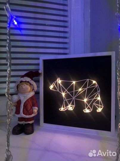 Картина медведь