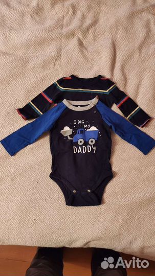 Вещи пакетом на мальчика 68, боди gap