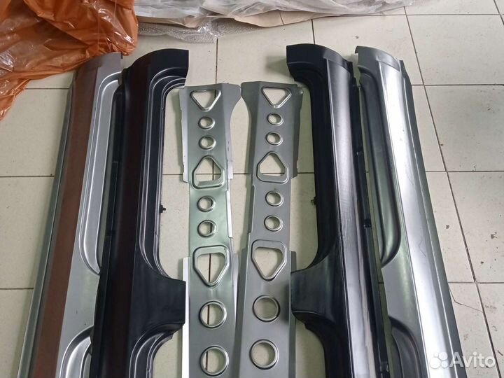 Пороги на chevrolet niva