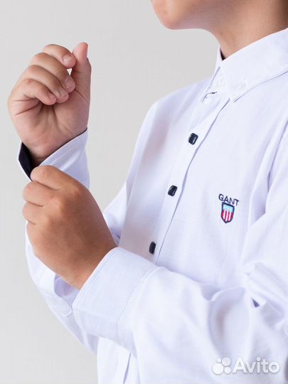 Рубашка для мальчика в школу. Рост 140-152 см