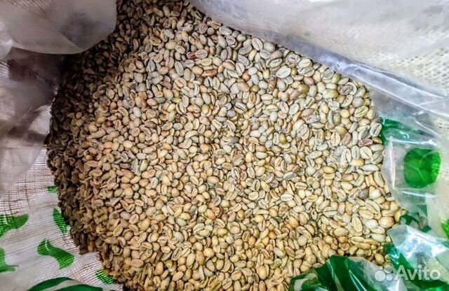 Зелёный кофе в зернах