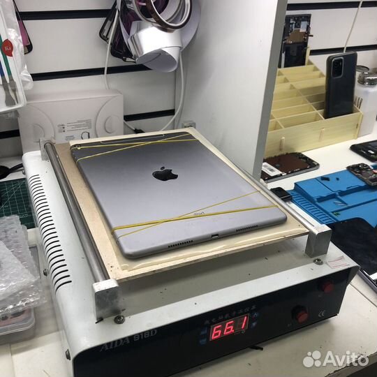 Замена стекла на iPhone iPad переклейка дисплея