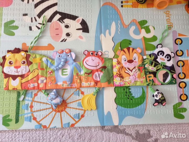 Книжка растяжка для малышей