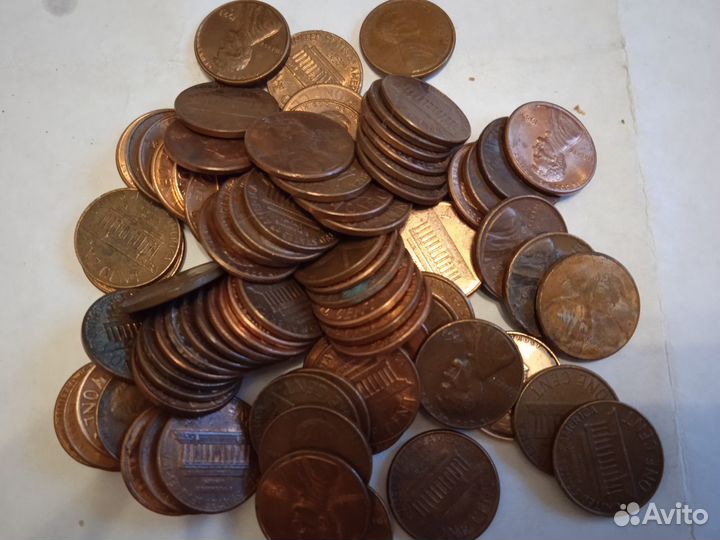 Монеты США и Канады (центы)