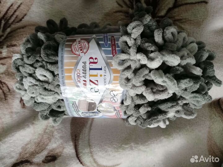 Пряжа alize puffy