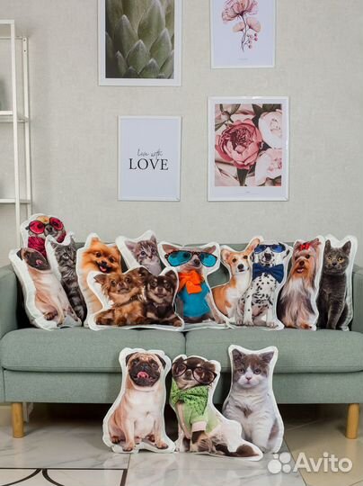 Подушки собаки