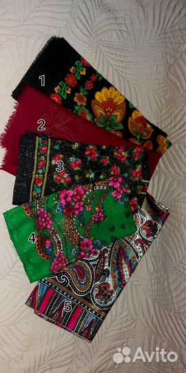 Новые шерстяные платки СССР