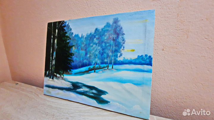 Картина холст масло