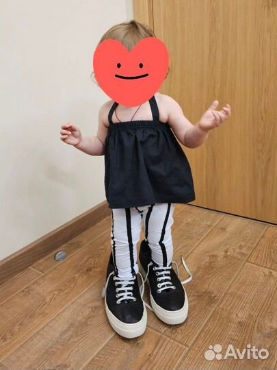 Летний костюм на девочку 92