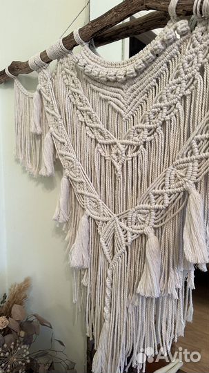 Настенное панно макраме