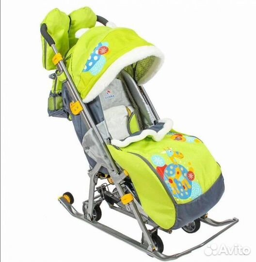 Коляска санки ника