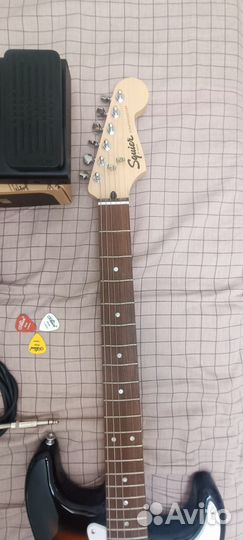 Fender squier Stratocaster HSS Brown Sunburst