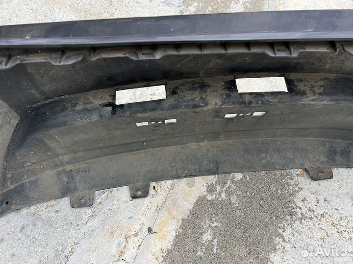 Задний бампер hyundai solaris хэтчбек