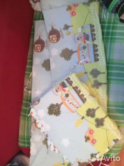 Бортики в кроватку