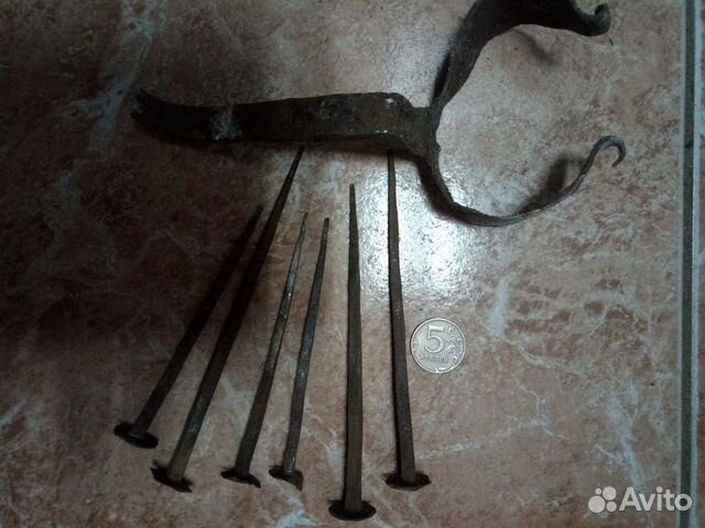 Старинные кованные гвозди