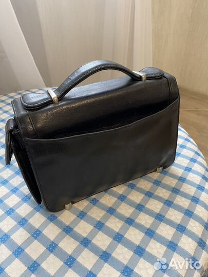 Барсетка кожаная мужская
