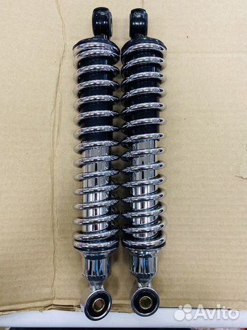 Амортизатор задний Минск (хром) 300мм (1шт)