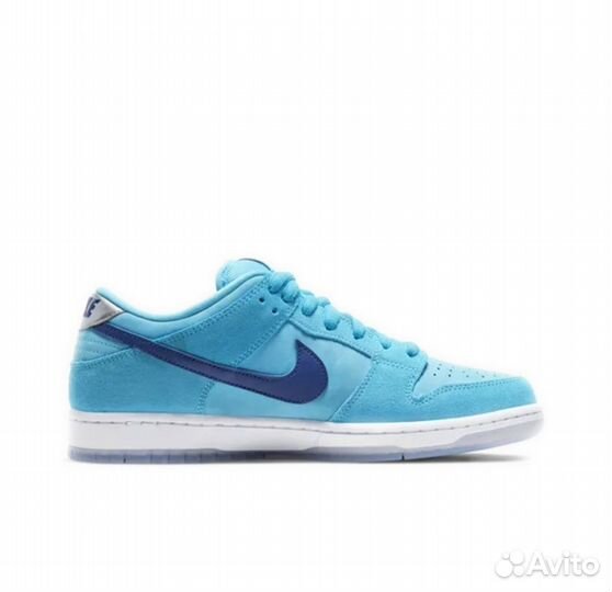 Кроссовки nike sb dunk low blue fury