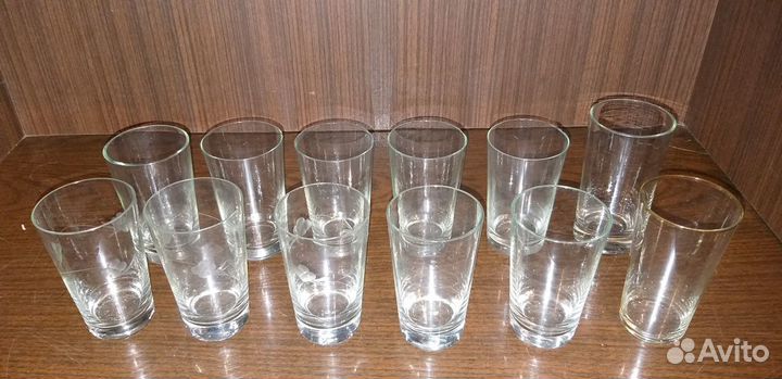 Стеклянная и керамическая посуда периода СССР