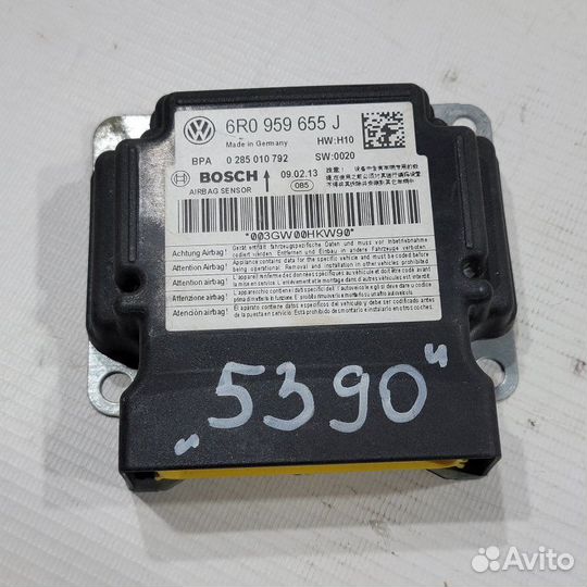 Блок SRS Volkswagen Polo MK5