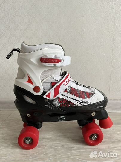 Коньки роликовые квады