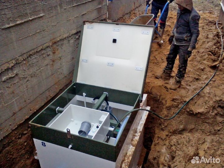 Септик эко Малахит 3 - канализация