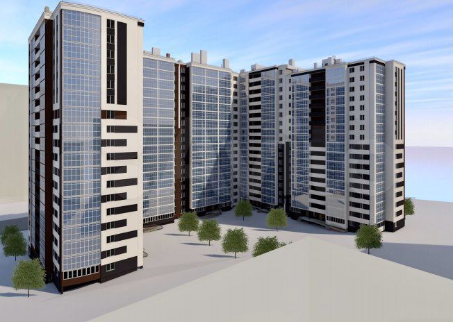 2-к. квартира, 75 м², 16/18 эт.