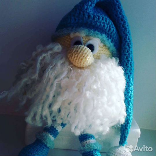 Игрушка Гномы новогодние амигуруми