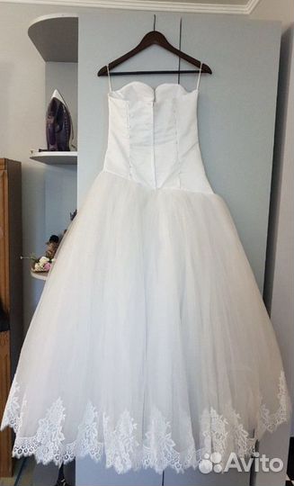 Свадебное платье 42 44 пышное