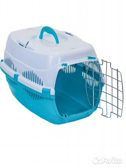 Переноска для кошек пластиковая