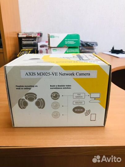 PoE камера axis m3025-ve network