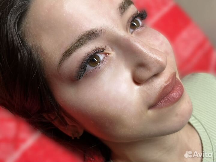 Наращивание ресниц модель