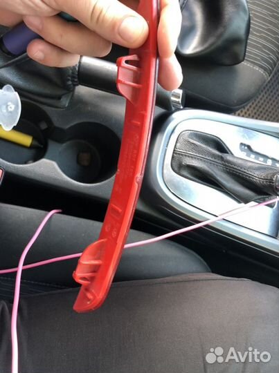 Катафот заднего бампера BMW F30 правый