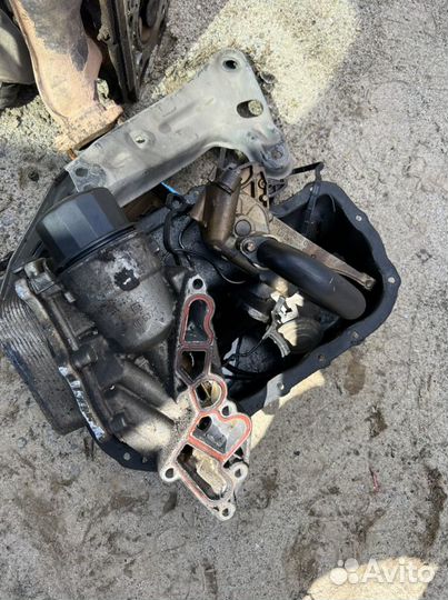 Гбц левая M272 в сборе муфты крышки mercedes